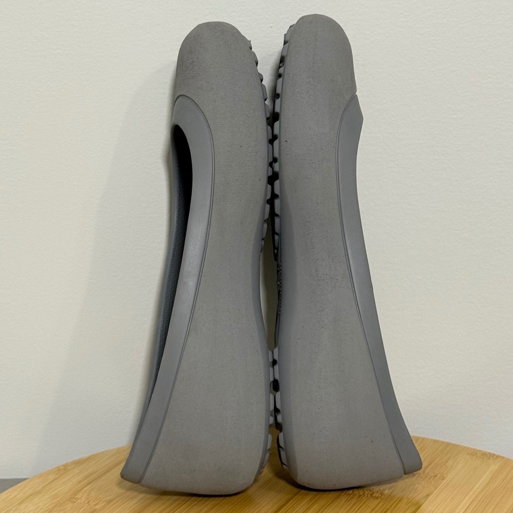 Crocs Mammoth Lined Flats Women's Size 8 Gray Soft Uppers Faux Fur‎ Insoles - Picture 5 of 8